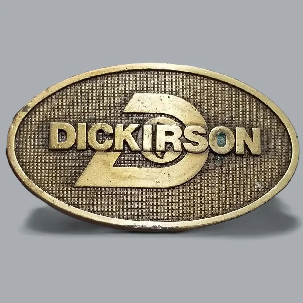 Vintage Belt Buckle The Dickirson Corporation Oil‎ Field West Virginia WV